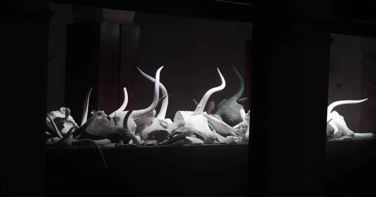 Bernardí Roig ‘enciende’ en el Museu de Mallorca el infierno natal de los Bous de Costitx
