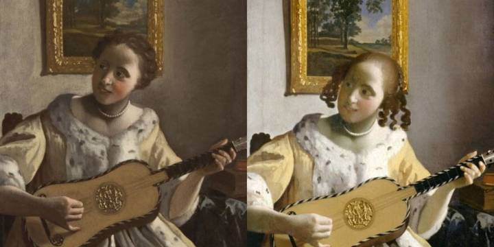 ¿Crece el enigma de Vermeer?: por primera vez dos versiones de El guitarrista se exhiben juntas en Londres