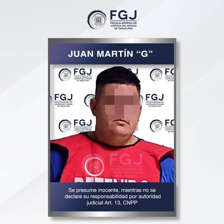 Vinculan a proceso en Matamoros a Juan Martín “G” por homicidio calificado