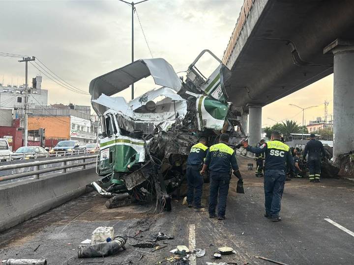 Accidente en Línea B del Metro, ¿afectó estructura del viaducto elevado?