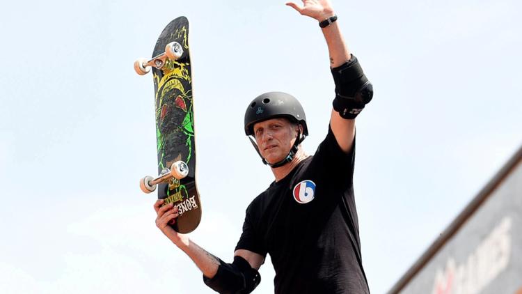 Tony Hawk's legendary skateboard just sold for a record