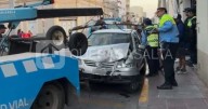[URGENTE] Borracho se estrelló contra un poste de luz en la esquina de Pieve