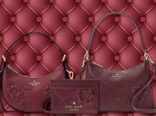 Kate Spade Floral Applique collection now available in Dark Merlot for fall 2025