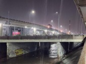 Fuerte tormenta sorprende a Capitalinos