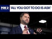 Vice President Vance pitches National Guard deployment to Detroit