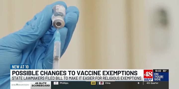 Alabama lawmaker files bill making it easier for parents to obtain vaccine exemptions