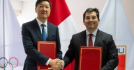 Visita histórica: El ministro del Deporte de China se reunió con el presidente del Comité Olímpico Peruano