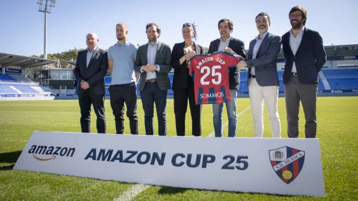 Amazon Web Services, nuevo patrocinador oficial de la SD Huesca