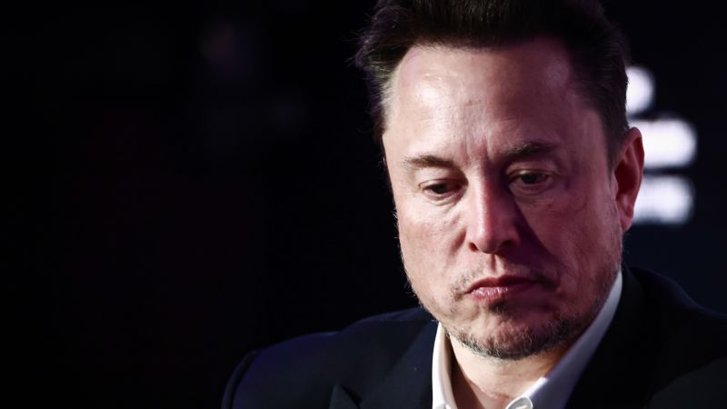 Elon Musk is on the cusp of losing his title as world’s richest person