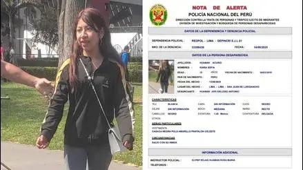 San Juan de Lurigancho: buscan a adolescente de 15 años que desapareció hace cuatro días