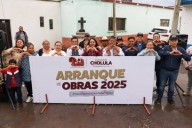Tonantzin Fernández da banderazo de arranque a obras en Calvario y Cocoyotla