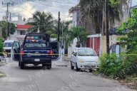 Sujetos armados disparan contra un vehículo estacionado en la SM 510 de Cancún