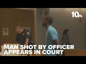 Man shot by Pawtucket police officer in June faces judge