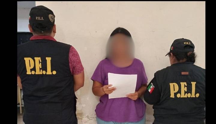 Detienen en Yucatán a mujer acusada del homicidio de su hija de 4 años