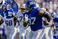 Giants' Dexter Lawrence finds redemption with first interception