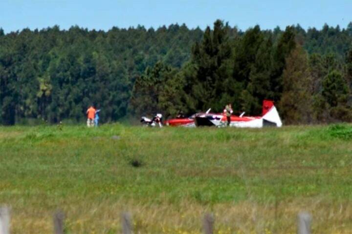 Avioneta que partió desde Entre Ríos debió aterrizar de emergencia