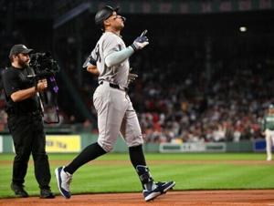 Judge belts 362nd homer to pass DiMaggio on Yankees list