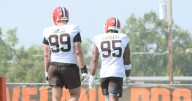 Browns DE Myles Garrett returns to practice after being held out with injury