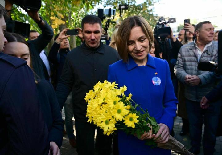 Sandu pide unión a los moldavos para avanzar hacia la UE