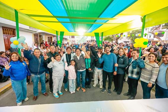 Municipalidad dio inicio a obra de mejoramiento en el Parque El Ajedrecista