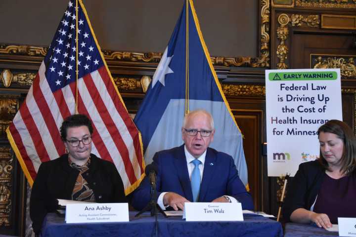 Walz, health care experts say premiums are set to rise unless federal government acts