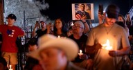 Thousands Carrying Crosses and Candles Honor Charlie Kirk in New Jersey