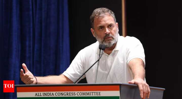 Congress writes to home minister over 'death threat' to Rahul Gandhi
