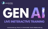 GENERATIVE AI Starting from Saturday, Oct 4