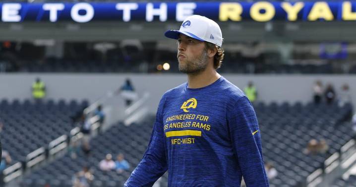 Sean McVay says Matthew Stafford will start in Rams' season opener vs. Texans