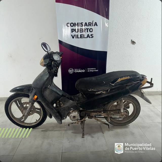 CHACO:  Secuestro De Motocicleta Durante Operativo Nocturno.