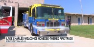 Lake Charles Fire Department unveils McNeese-themed truck, highlights rising costs