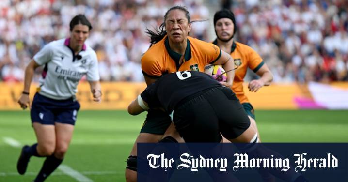 Rugby 2025: Wallaroo Siokapesi Palu should have missed the Women’s World Cup. Instead, she played in front of Princess Catherine.
