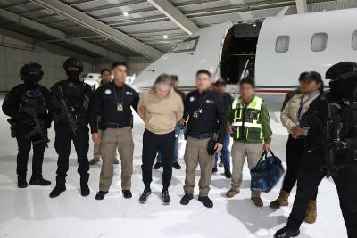 Hernán Bermúdez Requena líder de “La Barredora" arribó a Toluca procedente de Paraguay