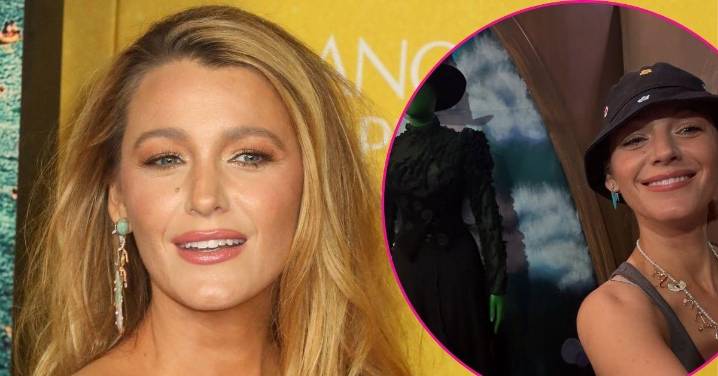 Blake Lively Rocks Low-Cut Top While ‘Sneaking’ Into Amusement Park With Kids: See Photos
