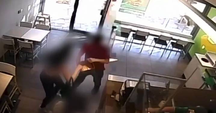 Watch as horror gang of girls 'terrorise street' smashing windows and stealing