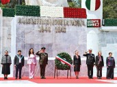 Reconocen sacrificio patrio y ‘resarcen’ relación plural; Sheinbaum conmemora Gesta de los Niños Héroes