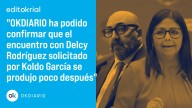 Encuentro Delcy-Koldo en Caracas: la madre de todas las tramas