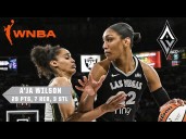 A’ja Wilson powers Aces to Game 1 win vs. Storm 😤