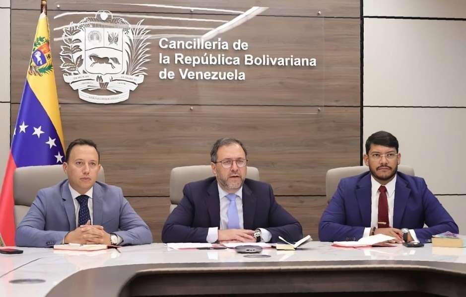 Canciller Gil: Venezuela no apuesta al conflicto