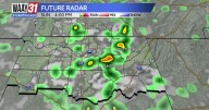 Scattered showers and storms for the last day of Summer