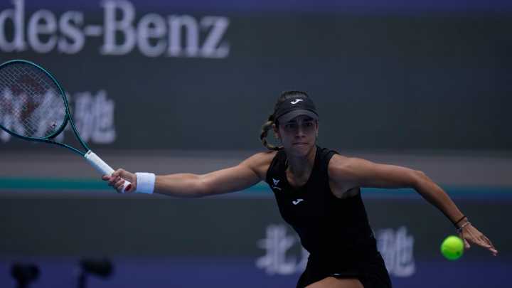 Bouzas se despide de Pekín ante Andreeva y deja al tenis español sin jugadoras en el cuadro