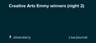 Creative Arts Emmy winners (night 2): ohnotheydidnt
