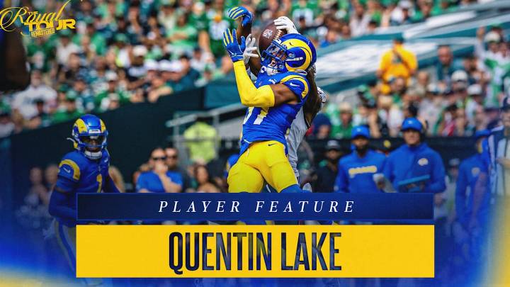 Feature: Quentin Lake is displaying off elite ball production from multiple defensive alignments, but especially the slot