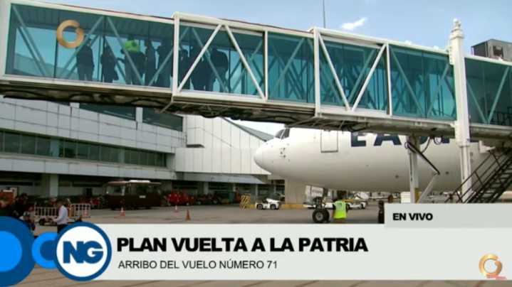 Vuelo 71: 200 venezolanos retornan desde Estados Unidos
