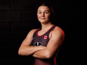 Brianna Fraser on Team Canada for senior world wrestling championships
