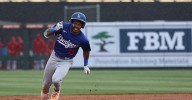 Great Lakes wins as quartet of young outfield prospects score nine runs
