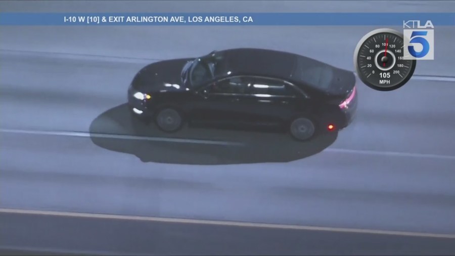 LIVE: CHP officers chase high-speed suspect driver in Los Angeles County