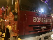 Se quema al incendiarse la cocina