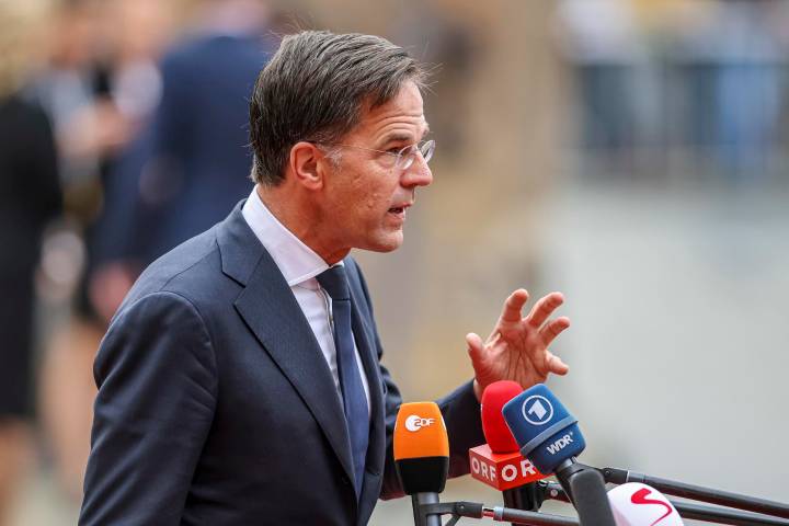 Rutte: La violación del espacio aéreo polaco por drones rusos no es un incidente aislado