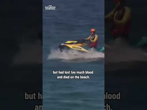 Surfer killed in shark attack off an Australian beach #shorts